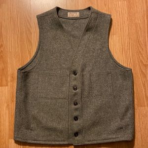 Filson mackinaw wool vest